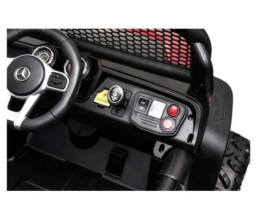 Electric Ride On Mercedes Unimog S Green