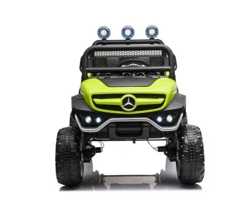 Electric Ride On Mercedes Unimog S Green