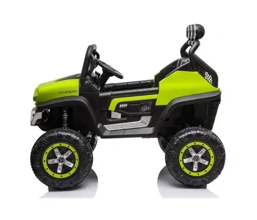 Electric Ride On Mercedes Unimog S Green