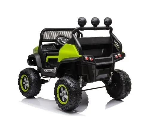 Electric Ride On Mercedes Unimog S Green