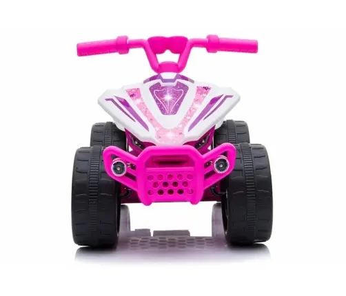 TR1805 Electric Ride-On Quad White-pink