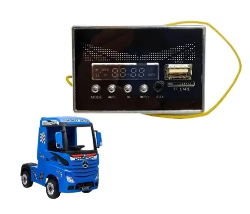 Music Panel for the electric ride-on HL358 Actros