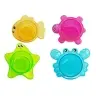 Turtles Bathing Kit Starfish Plastic Waterfall