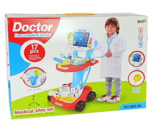Doctor Trolley Set 17 Pieces Doctor Trolley Set 17 Pieces