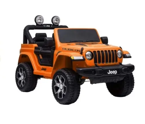 Electric Ride On  Jeep Rubicon 4x4 Orange
