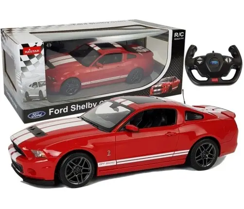 Radiovadāmā mašīna Ford Shelby Rastar 1:14 Red Radiovadāmā mašīna Ford Shelby Rastar 1:14 Red