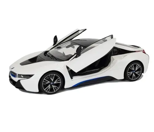 Car R/C BMW i8 Rastar 1:14 White Automatic Doors