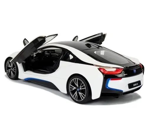 Car R/C BMW i8 Rastar 1:14 White Automatic Doors