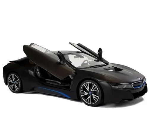 Car R/C BMW i8 Rastar 1:14 Black Automatic Doors
