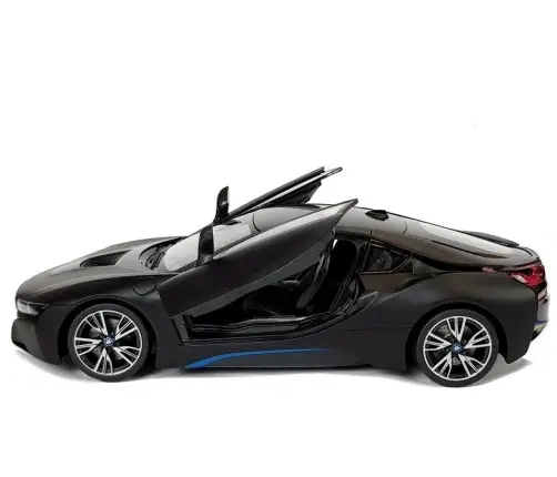 Car R/C BMW i8 Rastar 1:14 Black Automatic Doors