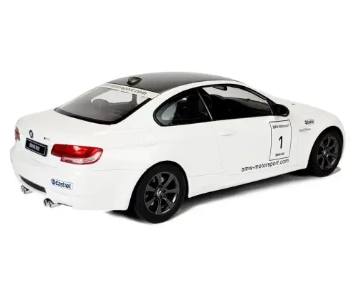 Radiovadāmā mašīna ar pulti BMW M3 White