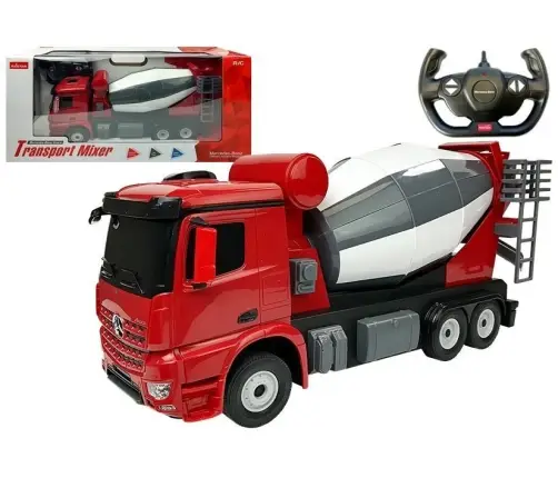 Car R/C Mercedes-Benz Arocs Rastar 1:14 Red