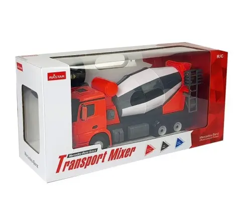 Car R/C Mercedes-Benz Arocs Rastar 1:14 Red