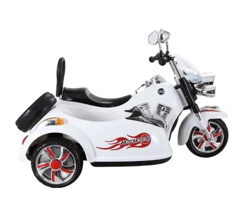 Детский электромотоцикл SX138 White