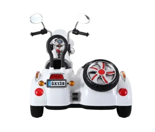 Детский электромотоцикл SX138 White