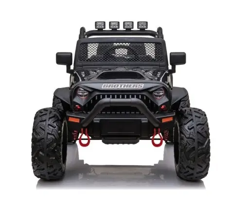 Двухместный детский электромобиль Jeep JC666 Black