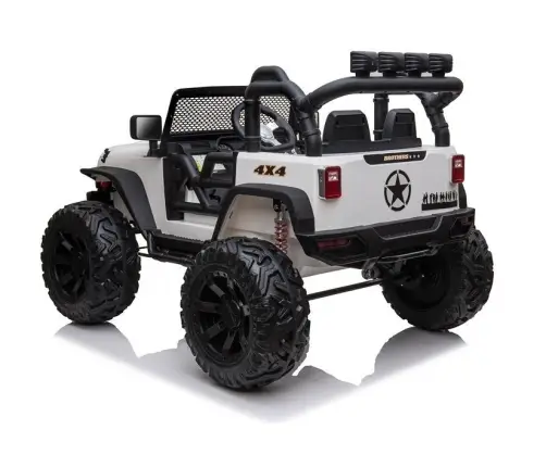Divvietīgs bērnu elektromobilis Jeep JC666 White
