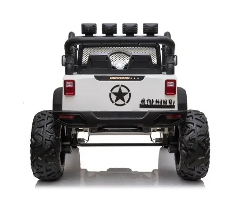 Divvietīgs bērnu elektromobilis Jeep JC666 White
