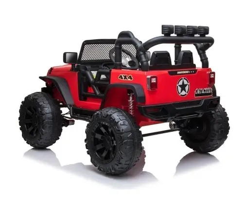 Divvietīgs bērnu elektromobilis Jeep JC666 Red