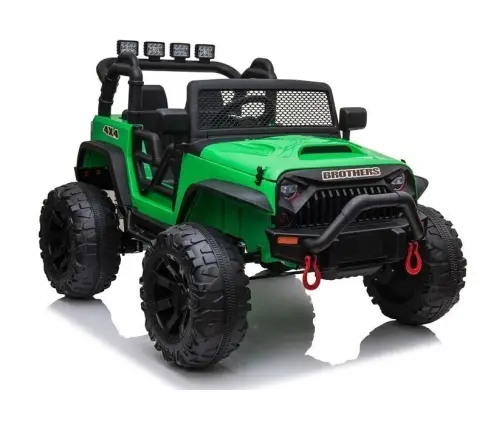 Divvietīgs bērnu elektromobilis Jeep JC666 Green Divvietīgs bērnu elektromobilis Jeep JC666 Green