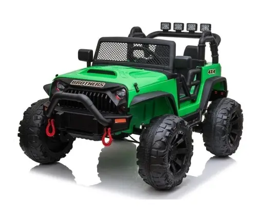 Divvietīgs bērnu elektromobilis Jeep JC666 Green Divvietīgs bērnu elektromobilis Jeep JC666 Green