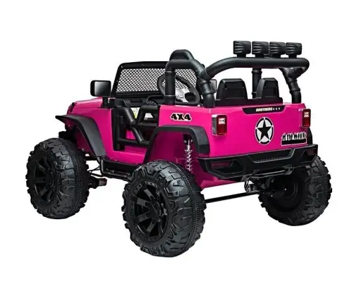 Двухместный детский электромобиль Jeep JC666 Rose Painted