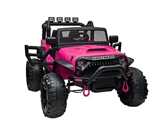 Двухместный детский электромобиль Jeep JC666 Rose Painted