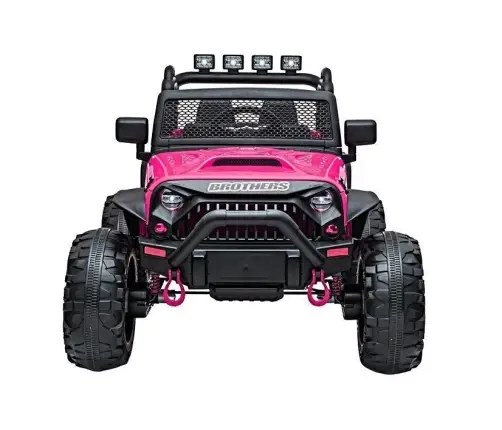 Двухместный детский электромобиль Jeep JC666 Rose Painted