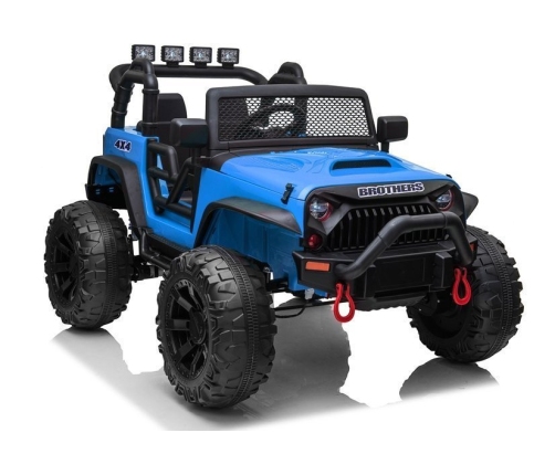 Divvietīgs bērnu elektromobilis Jeep JC666 Blue Painted