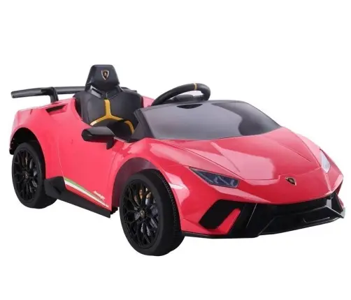 Vienvietīgs elektromobilis Lamborghini Huracan Red