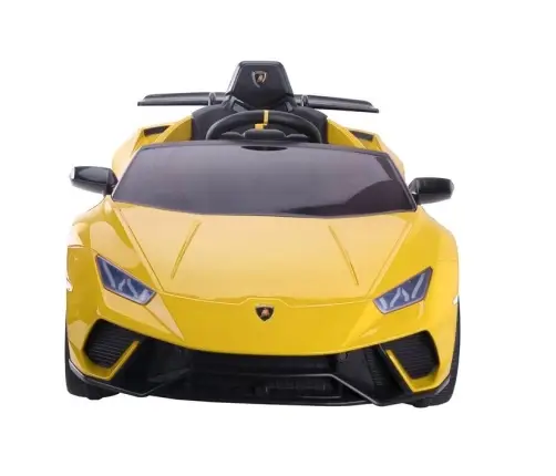 Vienvietīgs elektromobilis Lamborghini Huracan Yellow