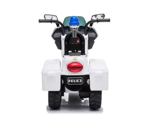 Bērnu elektro motocikls Police TR1912 White