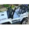 Divvietīgs bērnu elektromobilis S2388 Jeep White Divvietīgs bērnu elektromobilis S2388 Jeep White