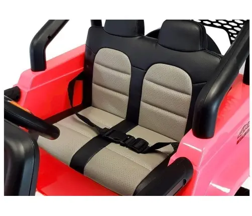 Divvietīgs bērnu elektromobilis S2388 Jeep Red