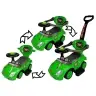Stumjama mašīna ar rokturi Mega Car 3in1 Green