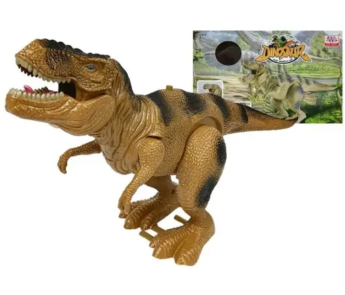 Dinosaur Tyrannosaurus Rex Battery Operated Brown Dinosaur Tyrannosaurus Rex Battery Operated Brown