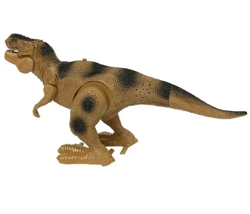Dinosaur Tyrannosaurus Rex Battery Operated Brown Dinosaur Tyrannosaurus Rex Battery Operated Brown