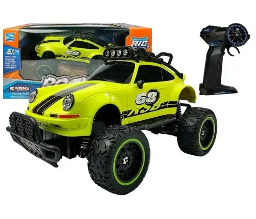 Tālvadības mašīna Off-road Beetle Green Tālvadības mašīna Off-road Beetle Green