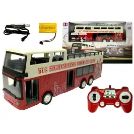 Remotely Controlled Double Decker Bus R/C 2.4G 1:18