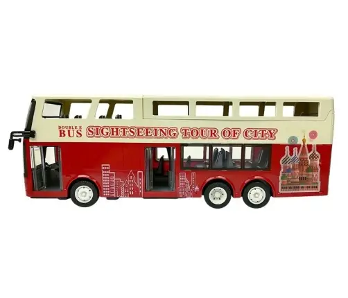 Remotely Controlled Double Decker Bus R/C 2.4G 1:18
