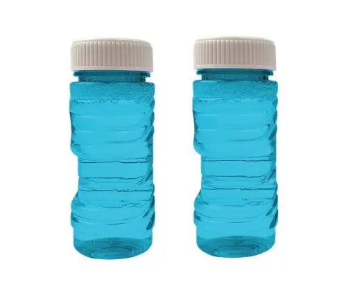 The camera blows soap bubbles Battery Blue Bubble Generator The camera blows soap bubbles Battery Blue Bubble Generator