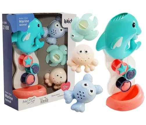 Bath toys sea animals