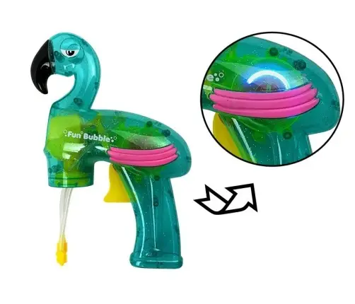 Soap Bubble Gun Flamingo Blue Soap Bubble Gun Flamingo Blue