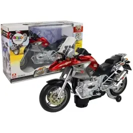 Battery-operated Motorcycle with Lights and Music Red Battery-operated Motorcycle with Lights and Music Red