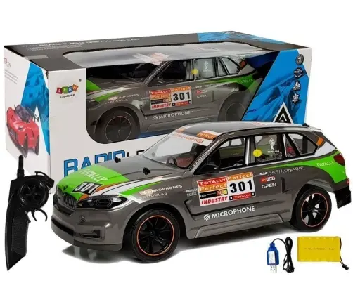 Radiovadāmā mašīna ar pulti Gray