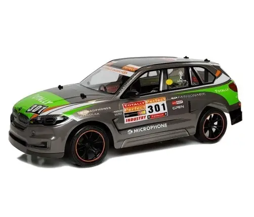 Radiovadāmā mašīna ar pulti Gray