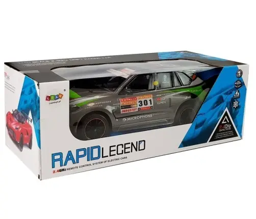 Radiovadāmā mašīna ar pulti Gray