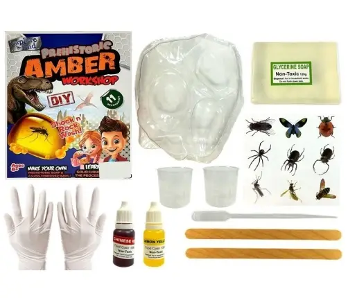 Prehistory Creative Set Create Amber Insects
