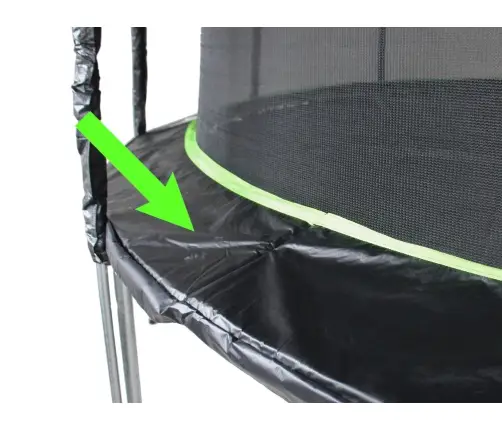 Atsperu aizsargs batutam LEAN SPORT PRO 366 cm (12ft)