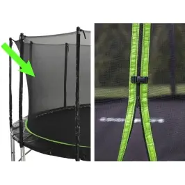Drošīnas tīkls batutam LEAN SPORT PRO 305 cm
